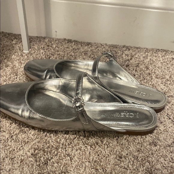 J. Crew Women's Silver Slip-On Shoes - Picture 8 of 8